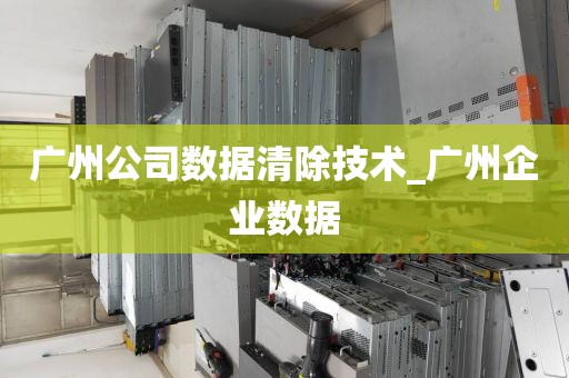 广州公司数据清除技术_广州企业数据