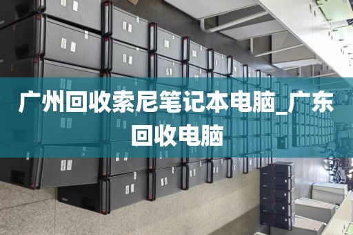 广州回收索尼笔记本电脑_广东回收电脑