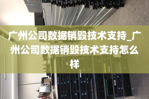 广州公司数据销毁技术支持_广州公司数据销毁技术支持怎么样