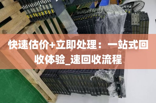 快速估价+立即处理：一站式回收体验_速回收流程